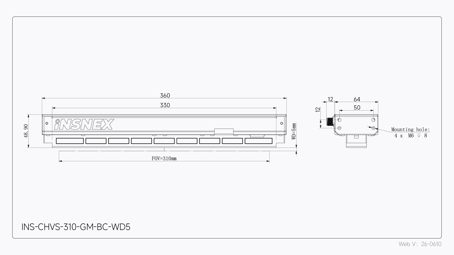 INS-CHVS-310-GM-BC-WD5 도면
