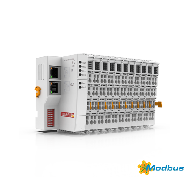 Distributed remote IO input and output PLC modules for industrial automation solutions