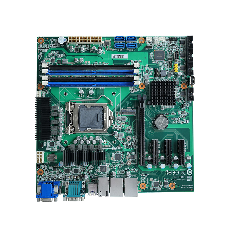 Micro-ATX Industrial mainboard H470 Windows 10 Linux